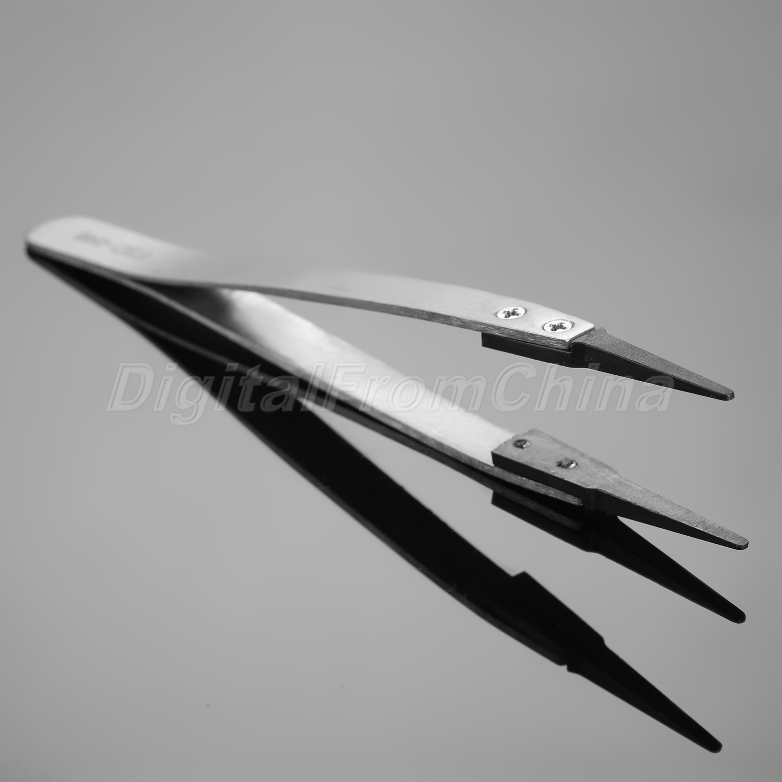 8Pcs Professional Tool HeadChanged Tweezers Removable Stainless Steel