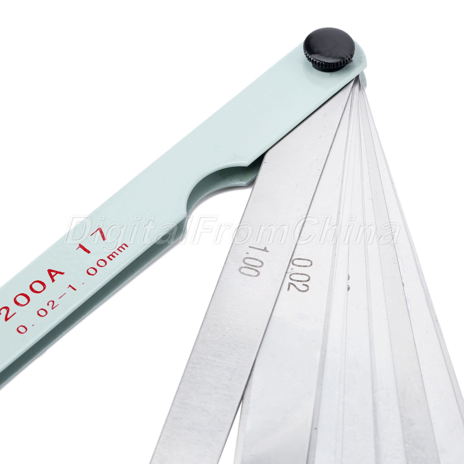 Feeler Gauge 0.02mm1mm Metric 17 Blades Gage Measuring Gap Clearances