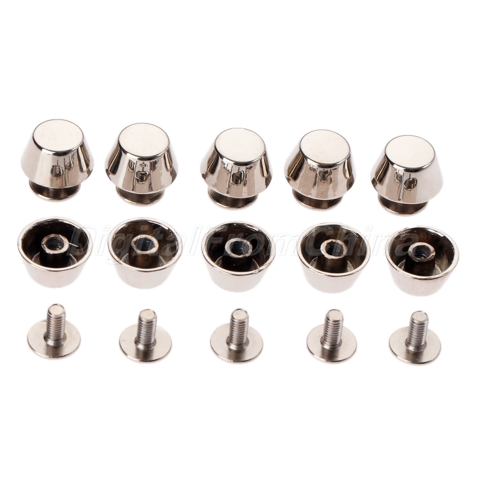 10Pcs 4Colors Bag Handbag Shoulder Bags Bottom Studs Rivets Screw Accessories - Picture 11 of 12