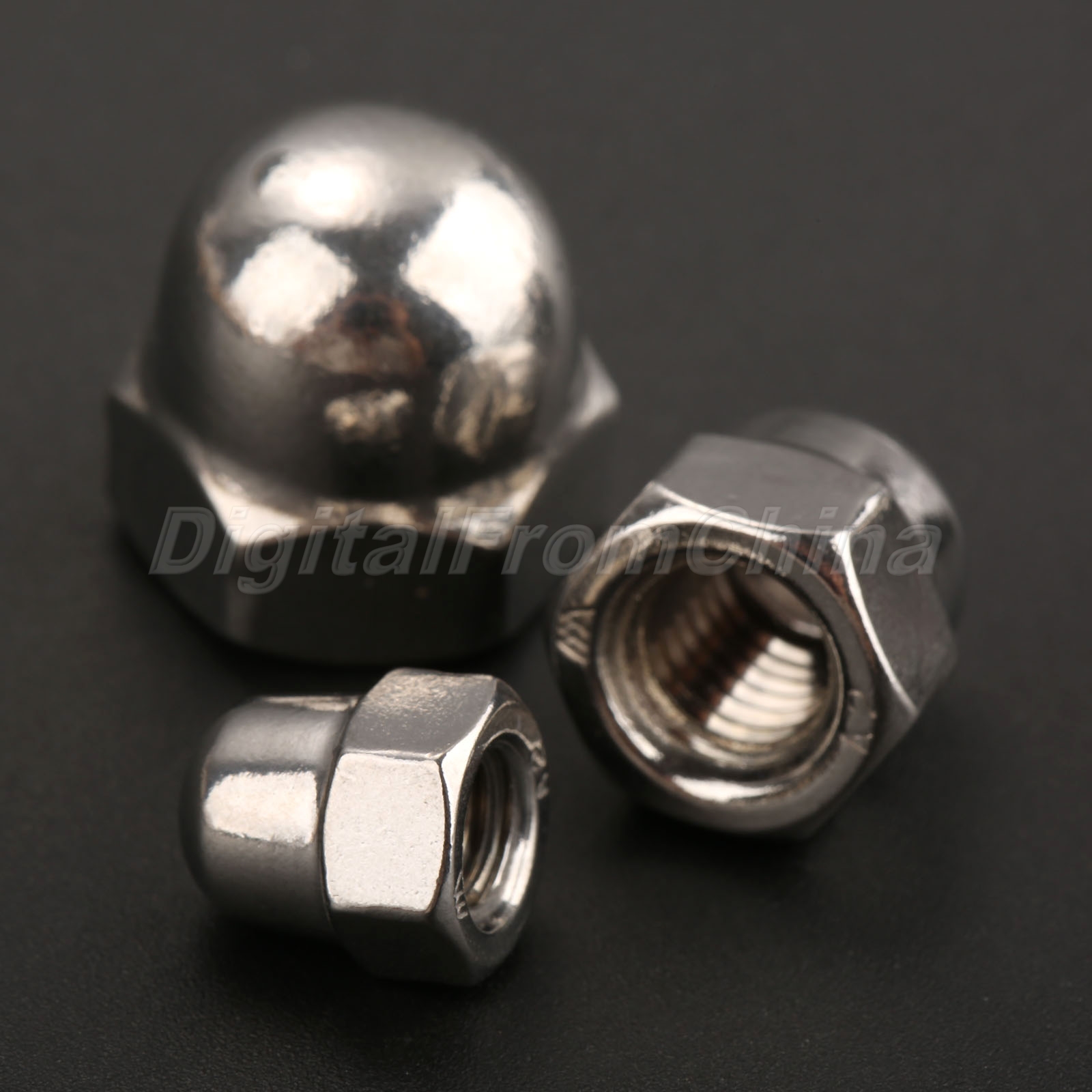 Metric Hex Domed Nut Acorn Cap Nuts M3 M4 M5 M6 M8 M10 M12 Useful Kit 10pcs eBay