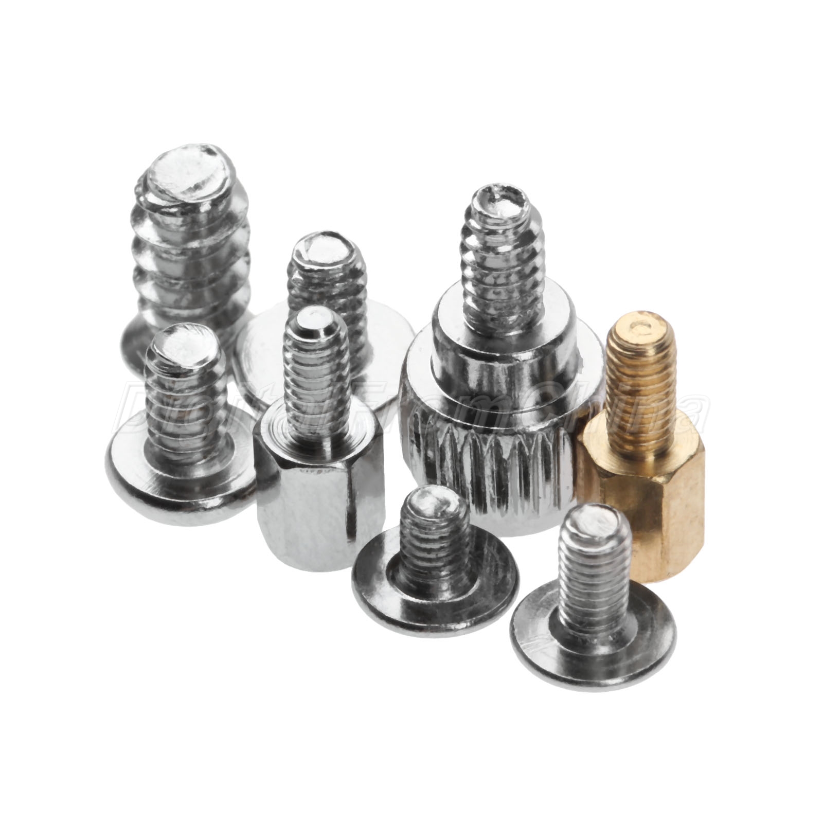 Set of 134Pcs Assembling PC Computer Screw Kit for Motherboard Case Fan