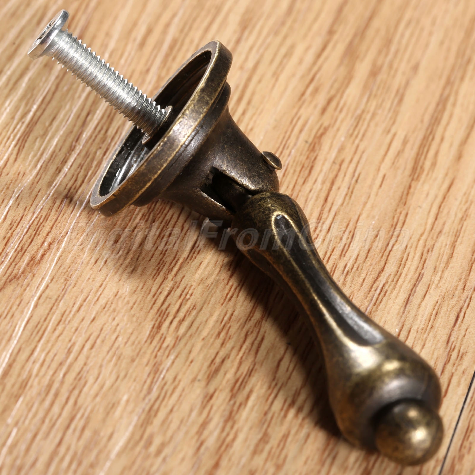 Antique Bronze Durable Furniture Door Bookcase Pull Knobs