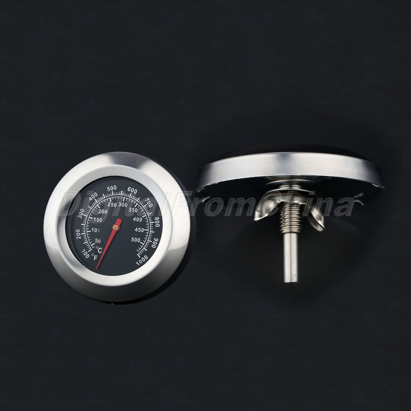 Parrilla De Barbacoa BBQ fumador Termómetro Medidor de temperatura de