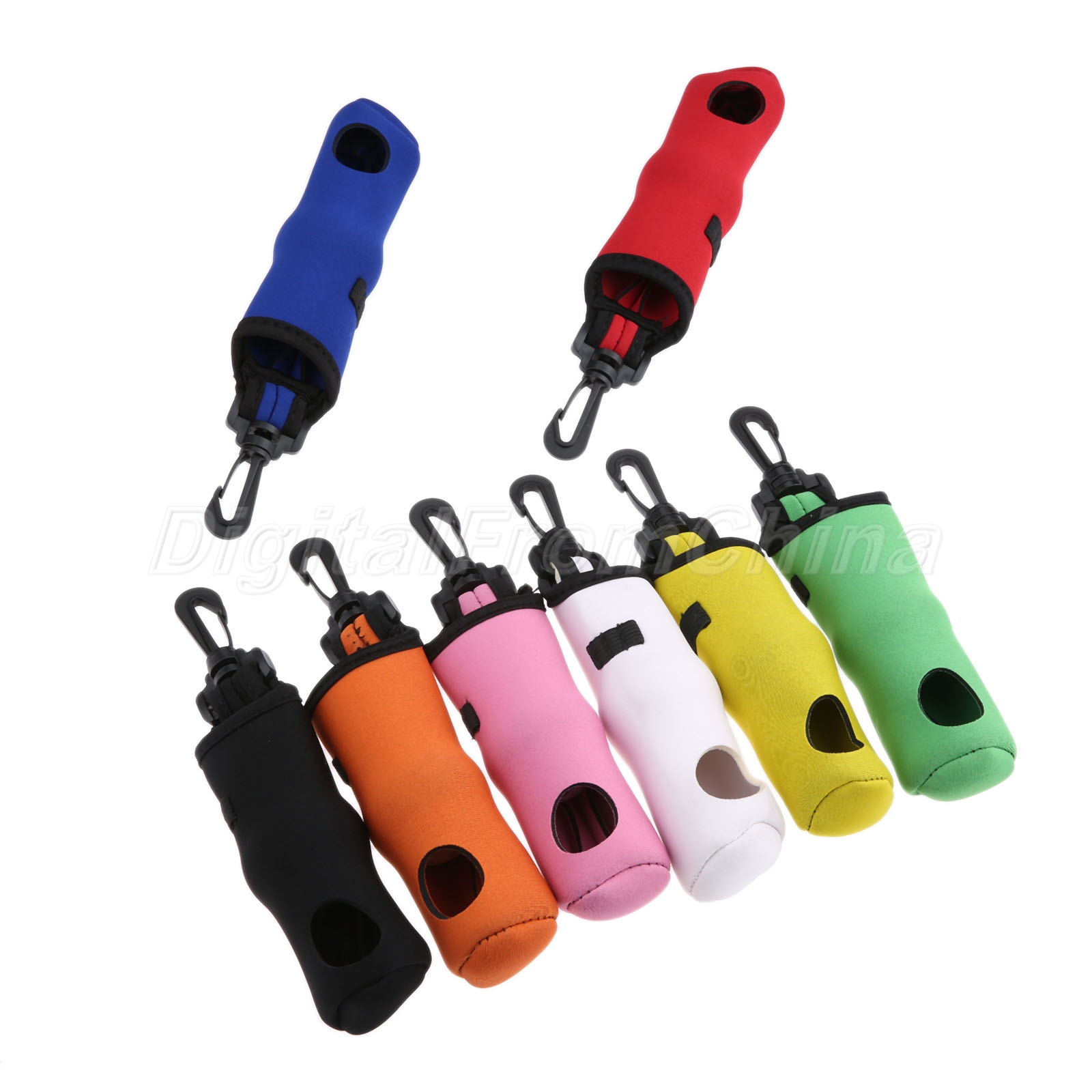 Neoprene Golf Ball Bag Golf Tees Holder Pouch & Belt Clip 20 cm/7.87