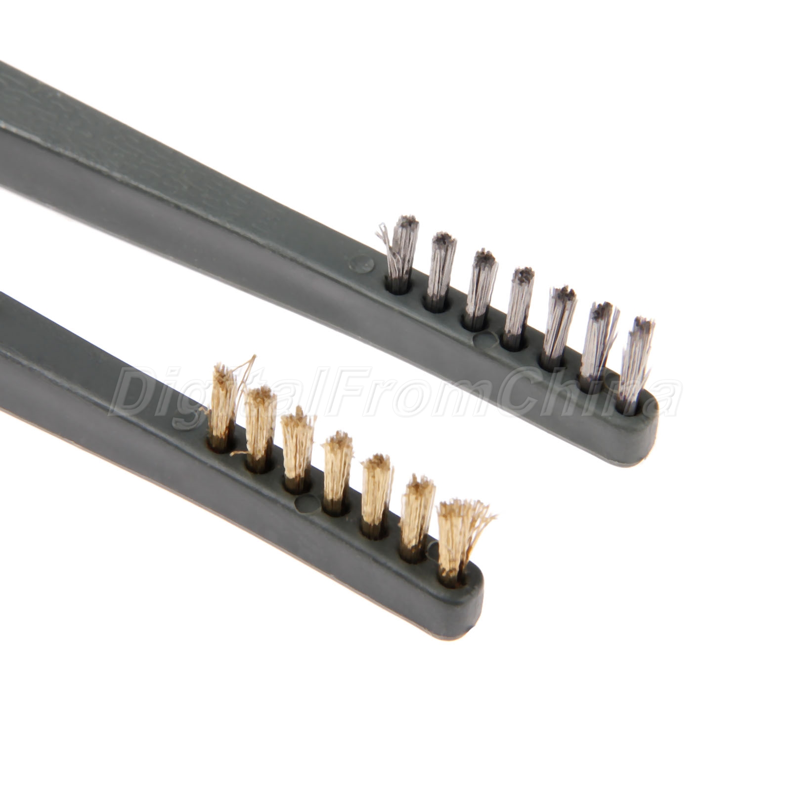 3 Pcs Gun Rifle Cleaning Tool Double Ended Brass Brush Wire Brush Nylon